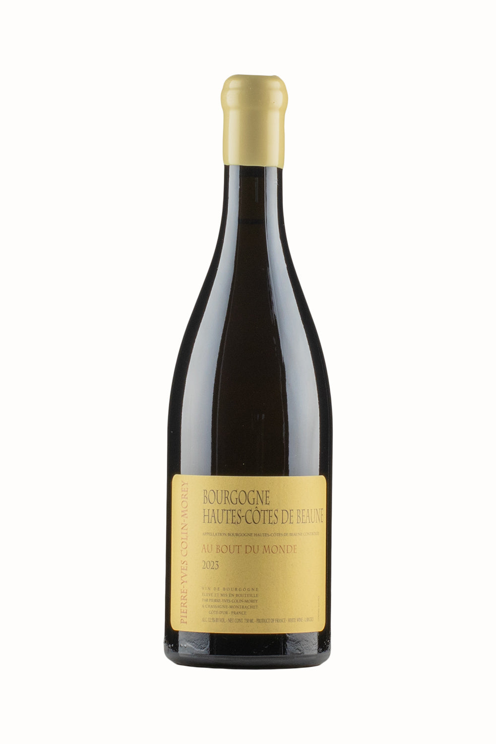 Bourgogne Hautes Cotes de Beaune Au Bout du Monde Pierre Yves Colin Morey 2023