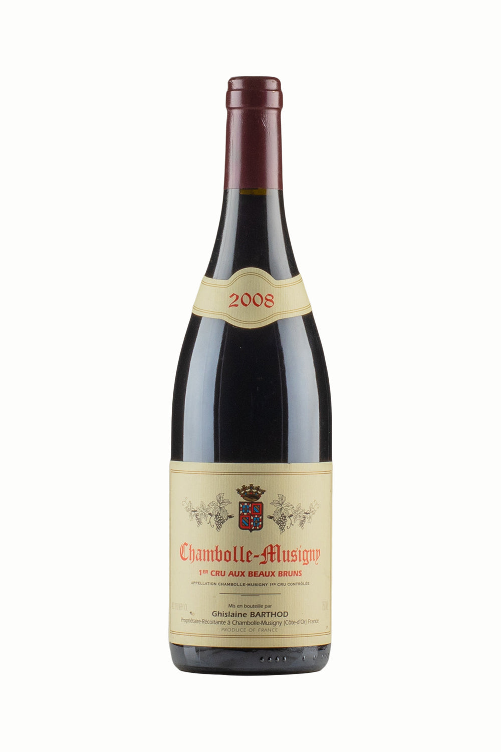 Chambolle Musigny Aux Beaux Bruns Ghislaine Barthod 2008
