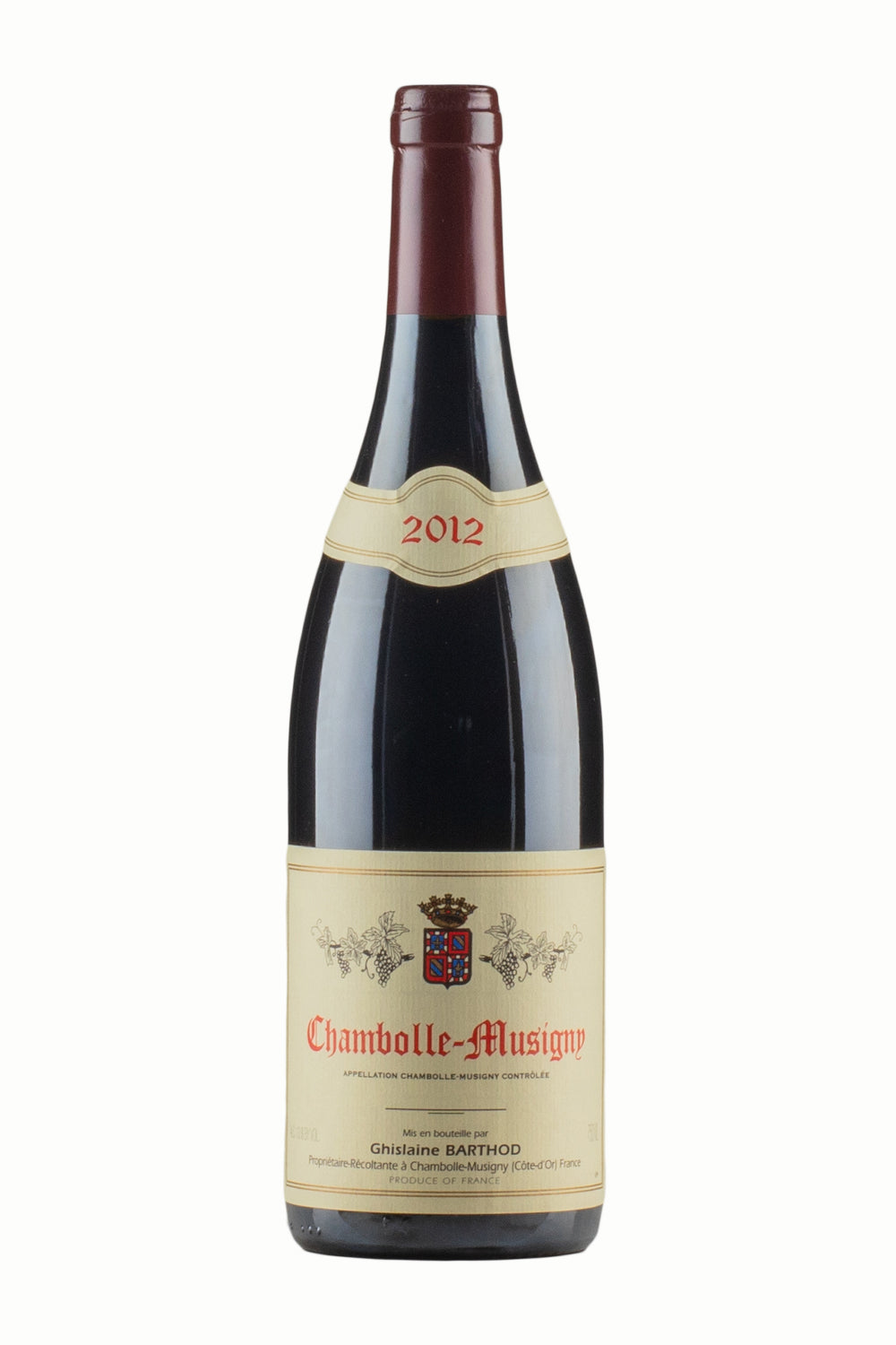 Chambolle Musigny Ghislaine Barthod 2012