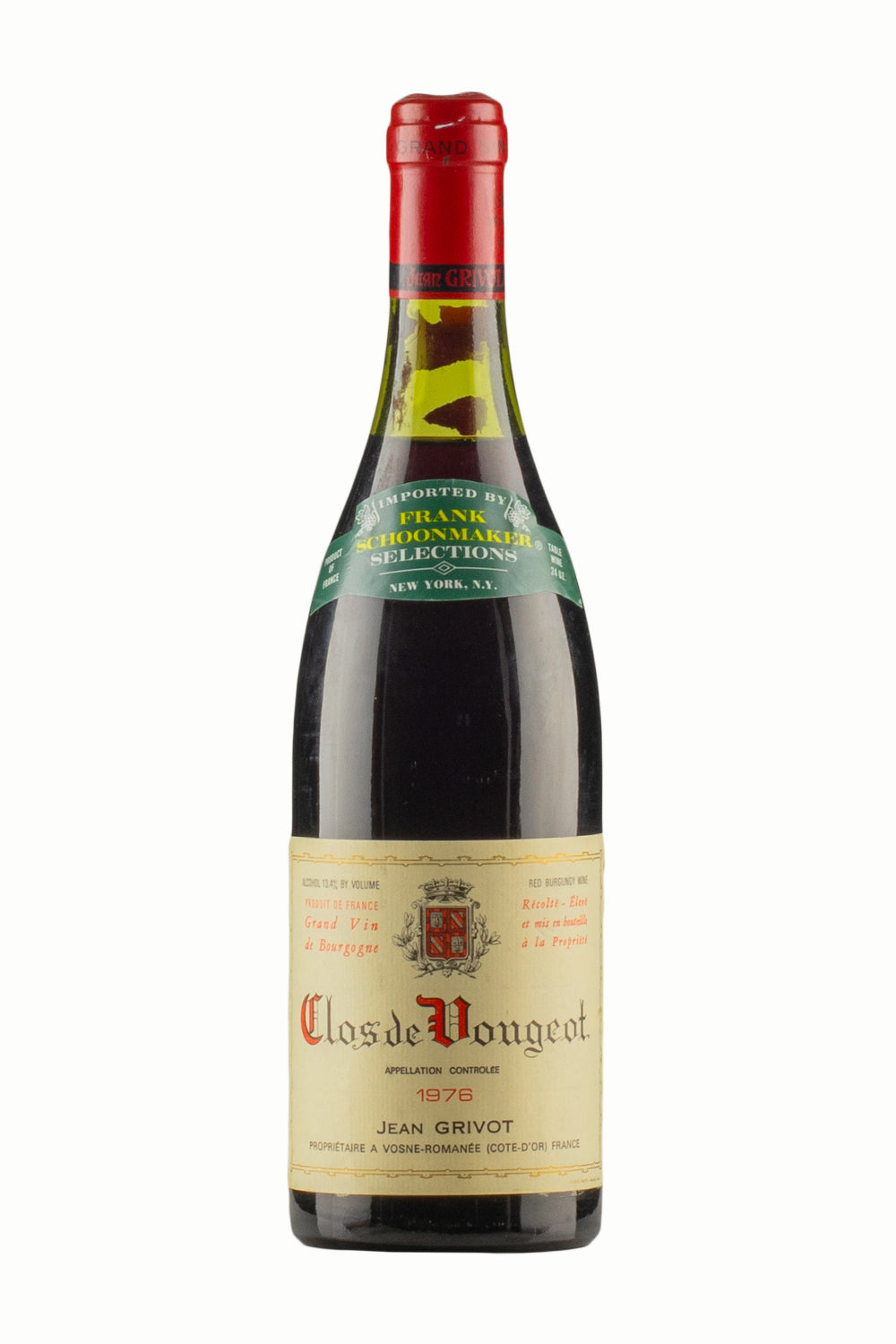 Clos de Vougeot Jean Grivot 1976