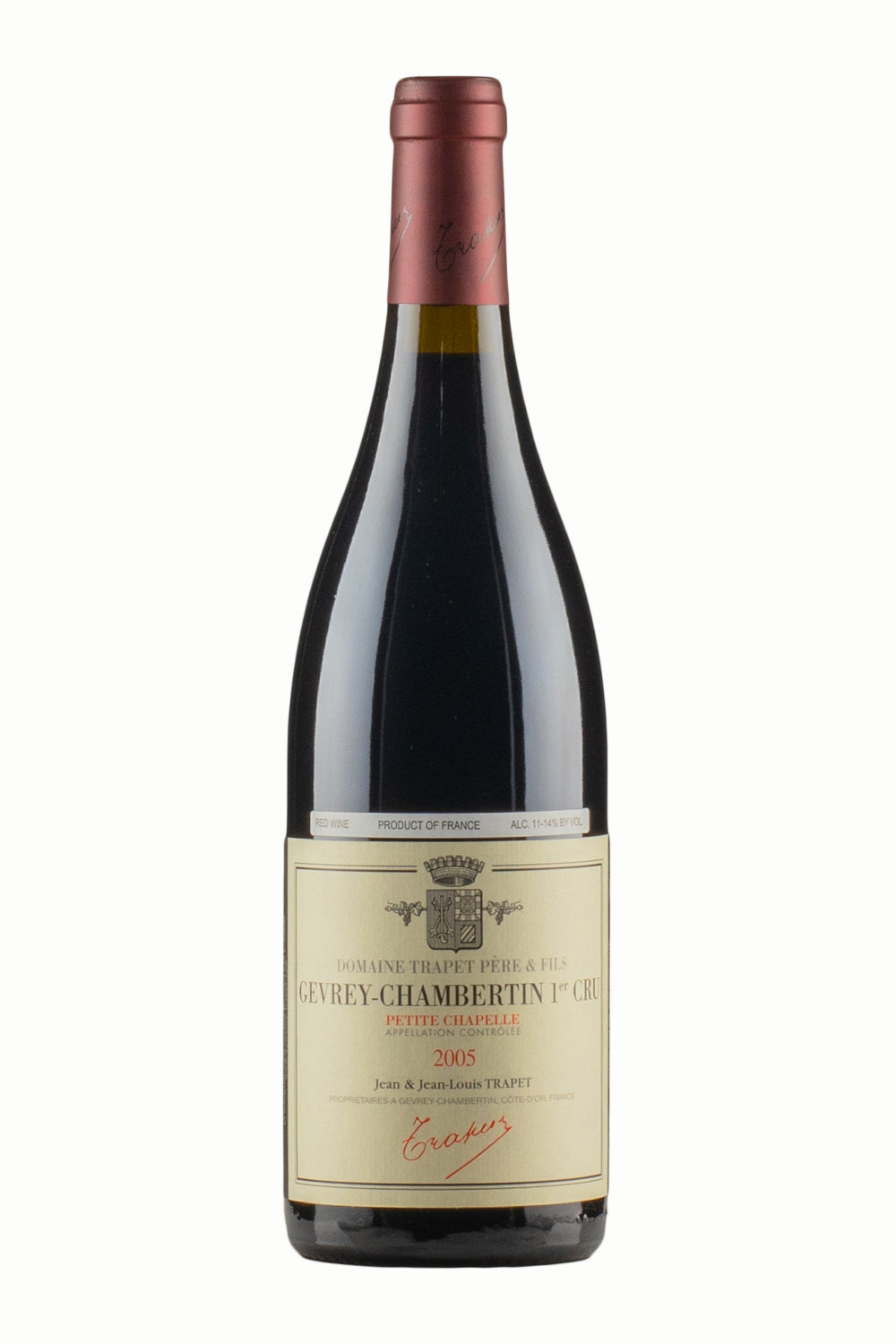 Gevrey Chambertin Petite Chapelle Trapet 2005