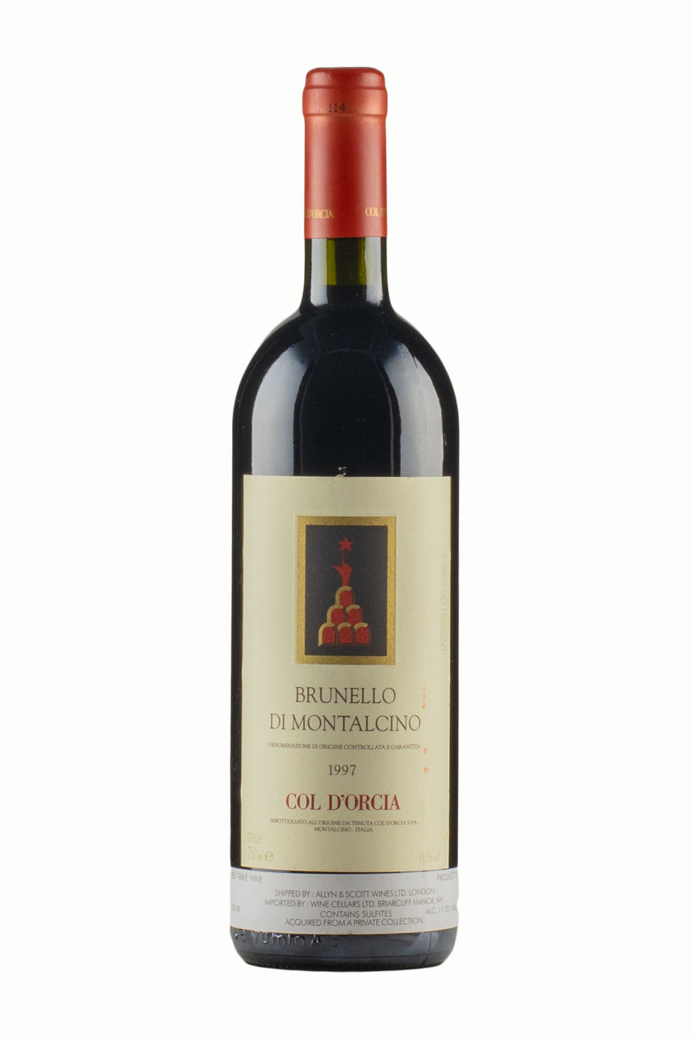 Brunello di Montalcino Col d`Orcia 1997