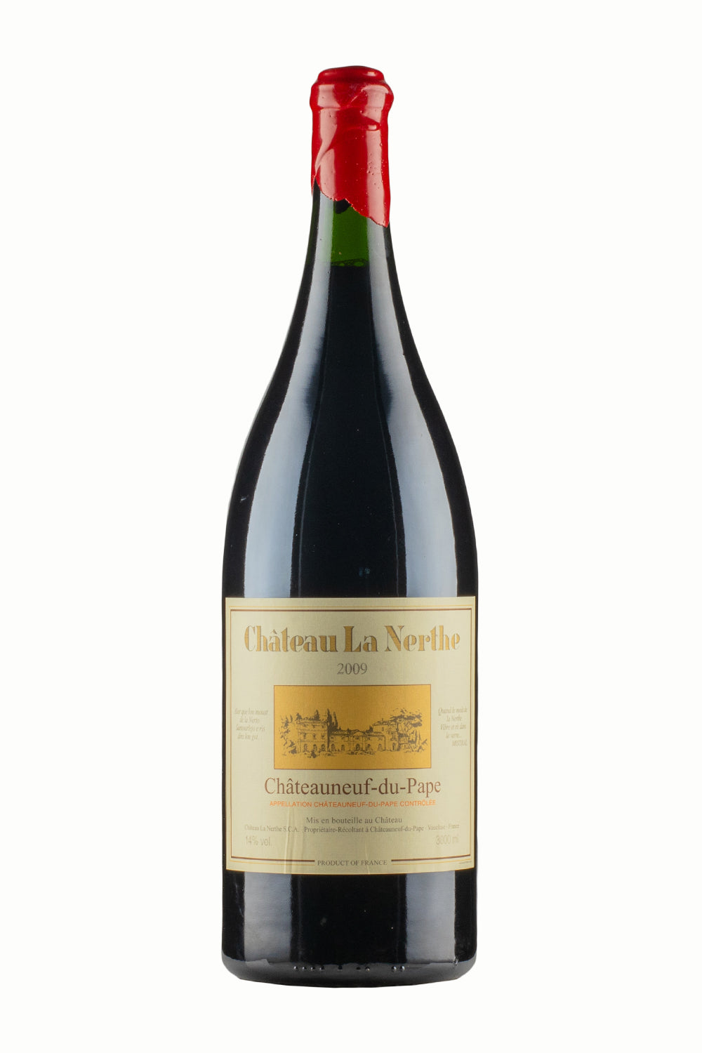 Chateauneuf du Pape La Nerthe 300cl 2009
