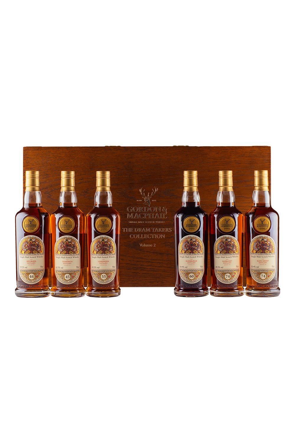 The Dram Takers Collection Volume 2 Gordon & MacPhail (6 x 70cl)