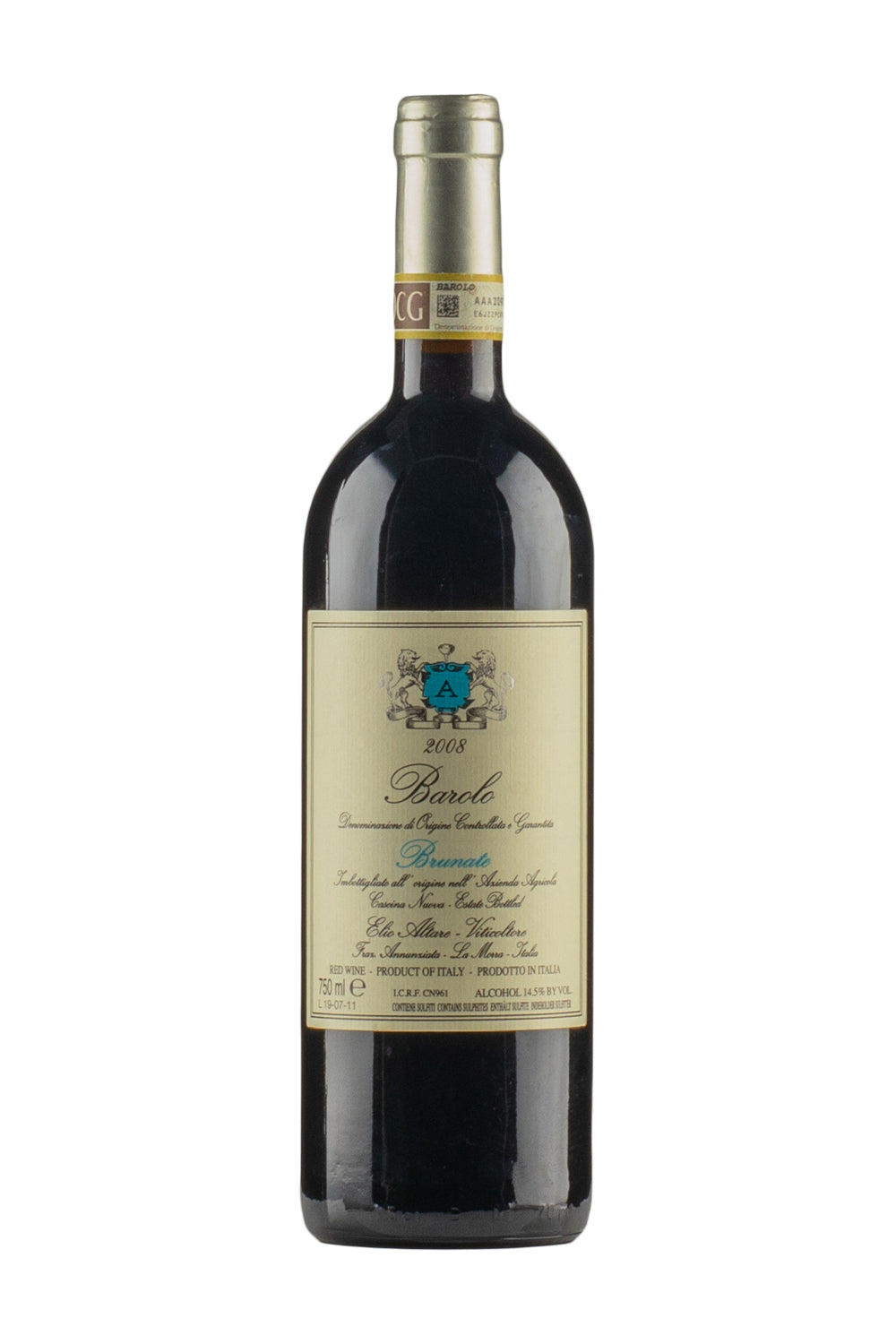 Barolo Brunate Elio Altare 2008