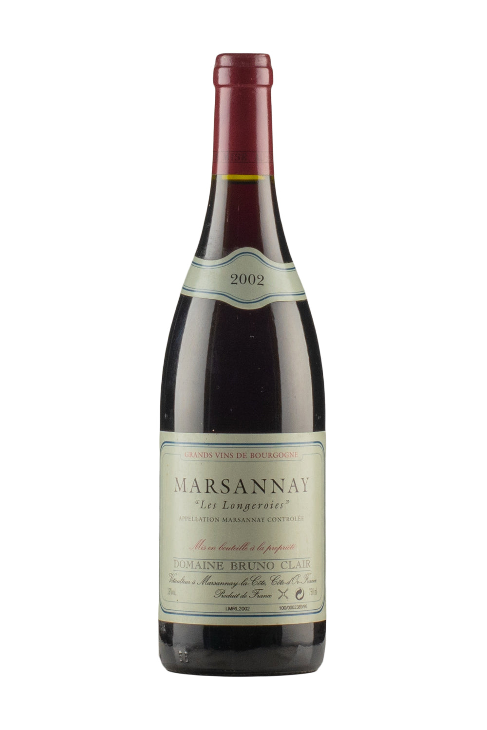 Marsannay Les Longeroies Bruno Clair 2002