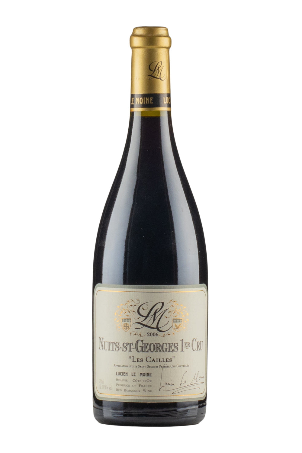 Nuits St Georges Les Cailles Lucien Le Moine 2006