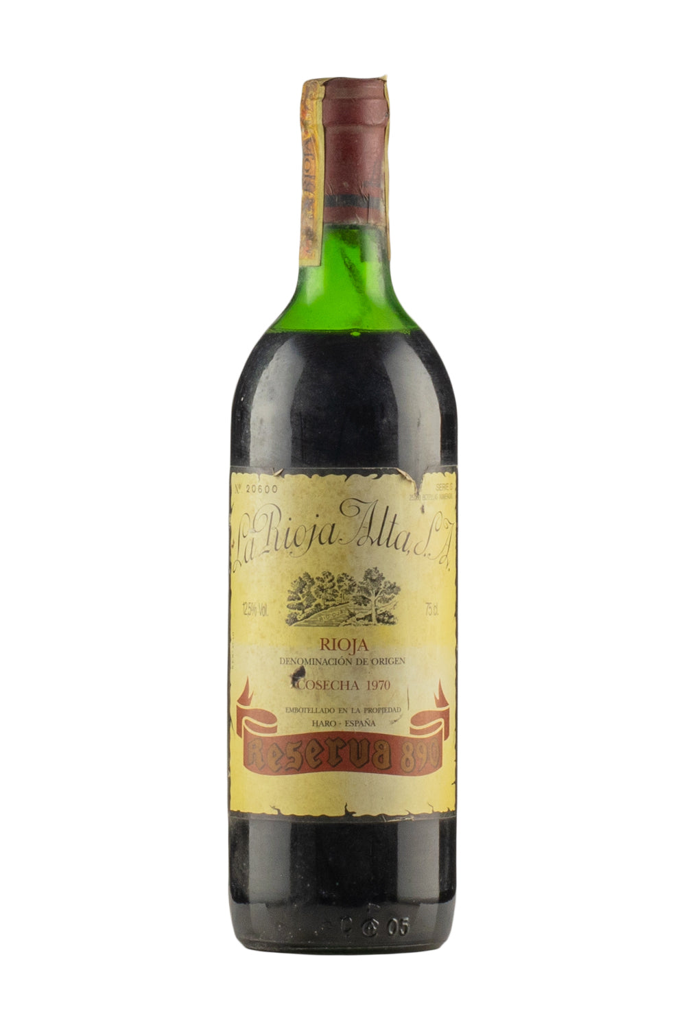La Rioja Alta Reserva 890 1970