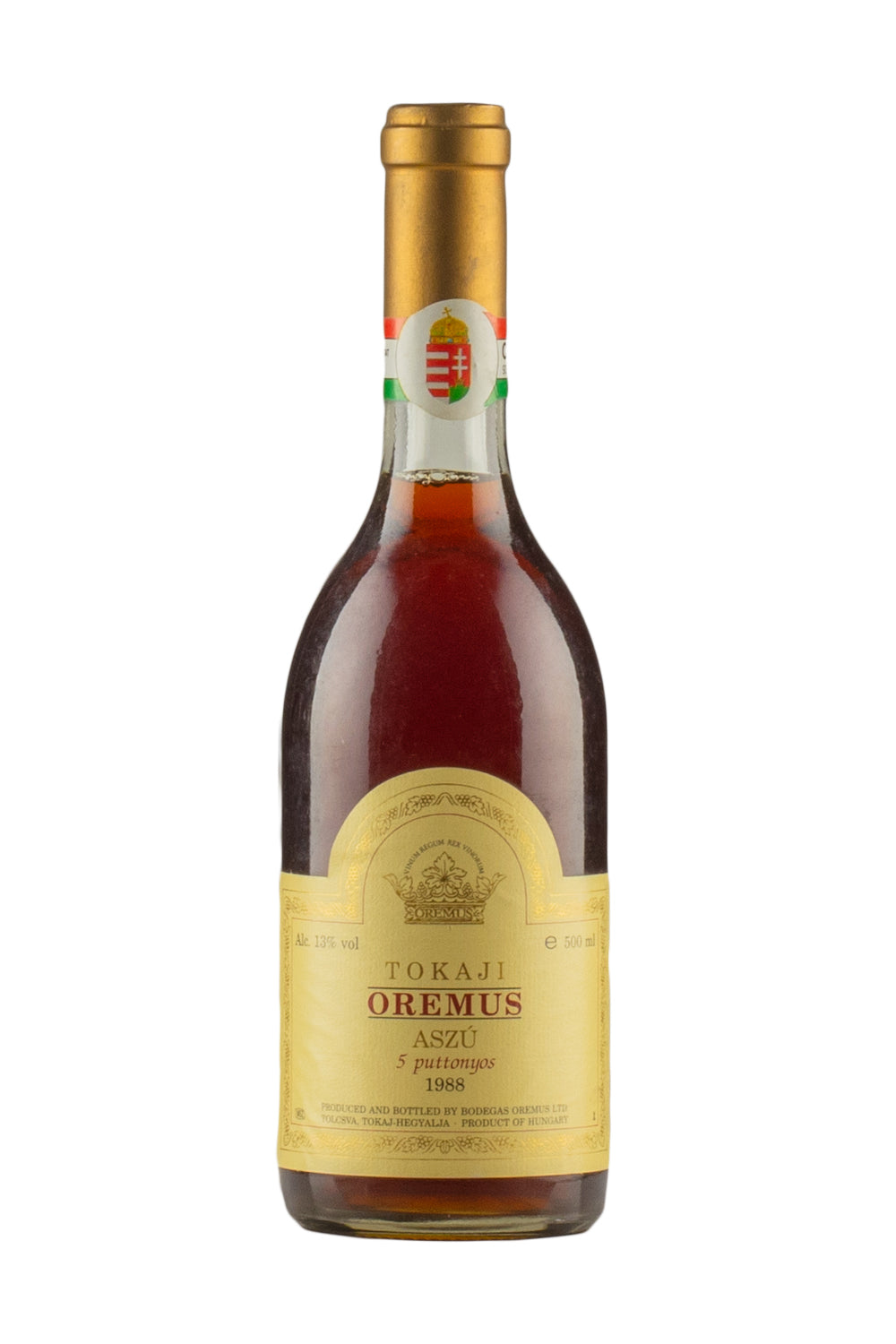 Oremus Tokaji Aszu 5 Puttonyos 50cl 1988