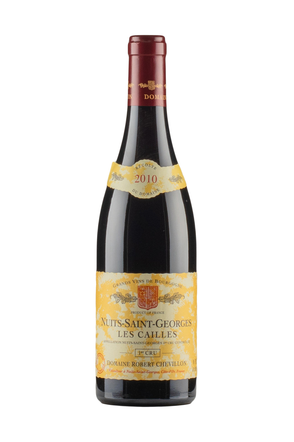 Nuits St Georges Les Cailles Robert Chevillon 2010