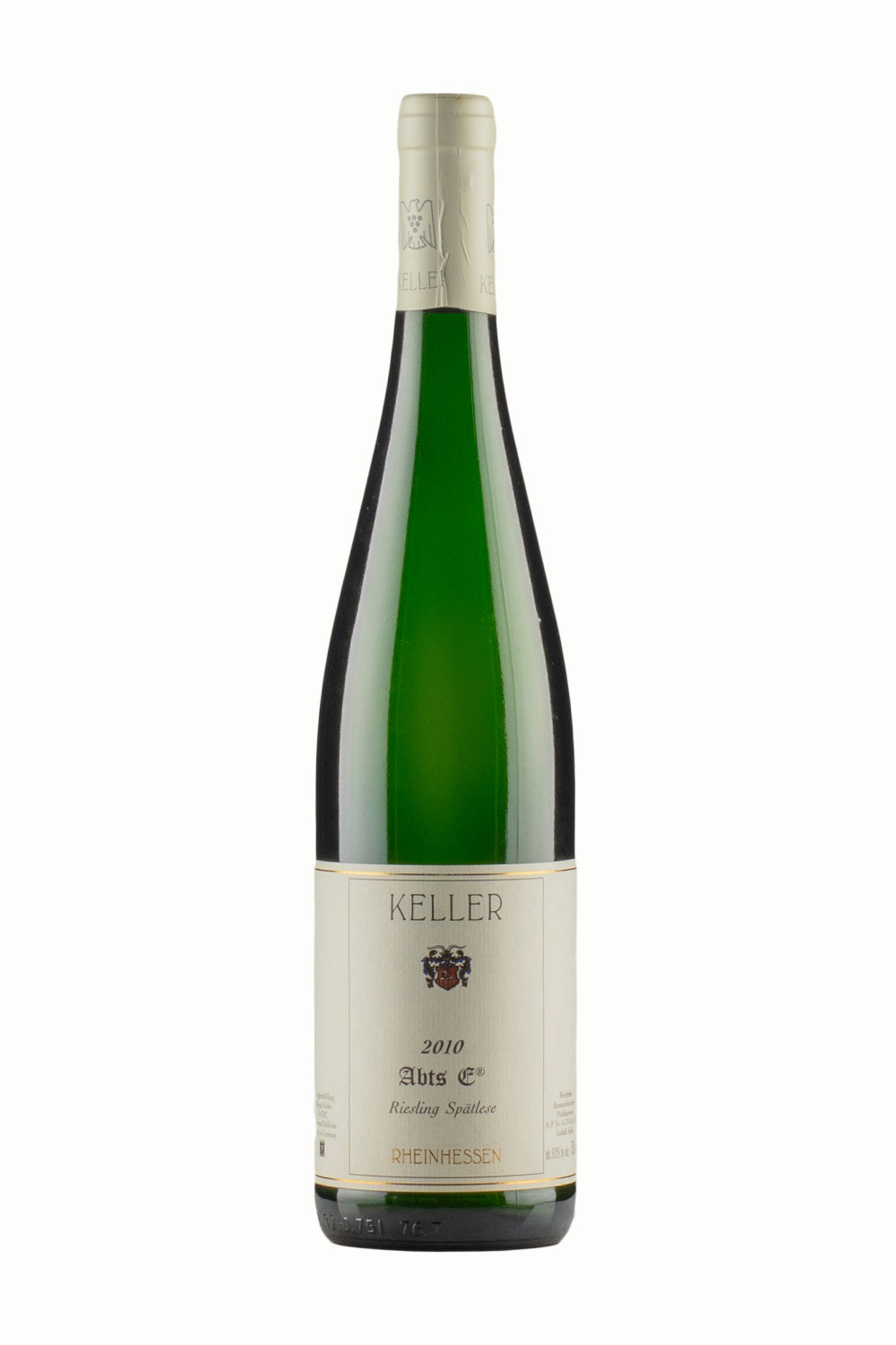 Keller Westhofen Brunnenhauschen Abts Erde Riesling Spatlese 2010