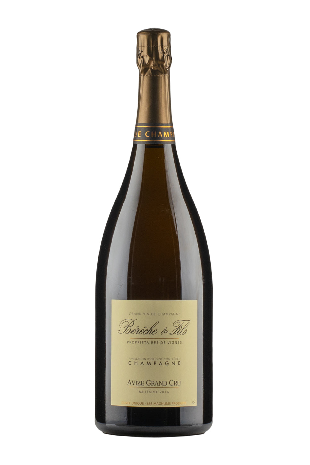 Bereche Cuvee Unique Avize Grand Cru Magnum 2016