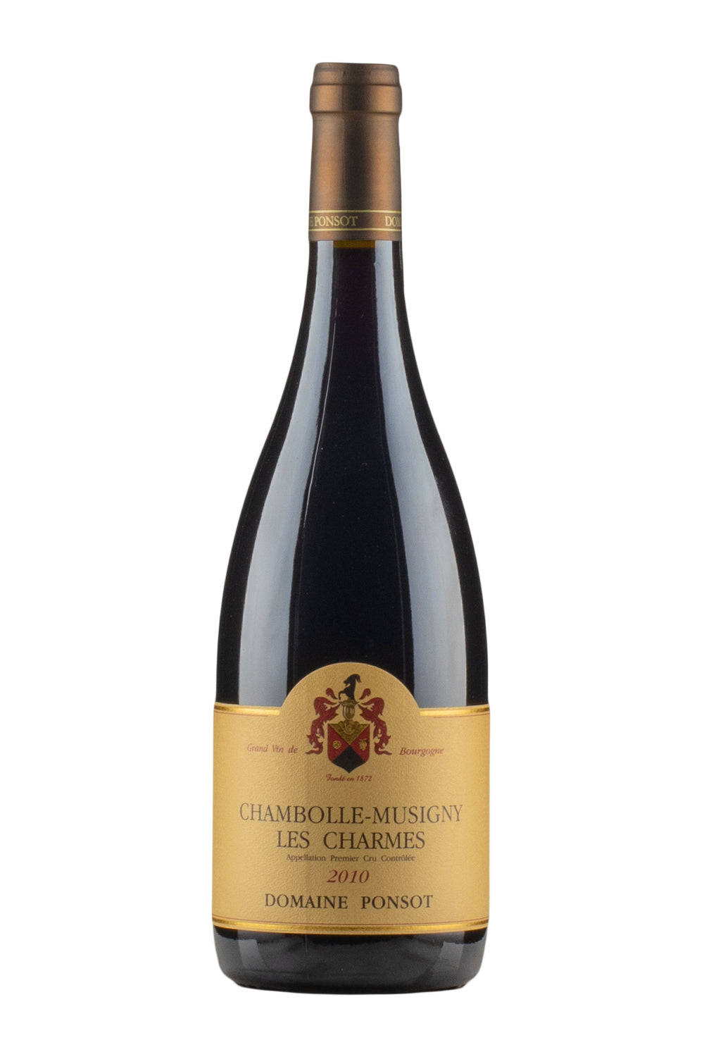 Chambolle Musigny Les Charmes Domaine Ponsot 2010