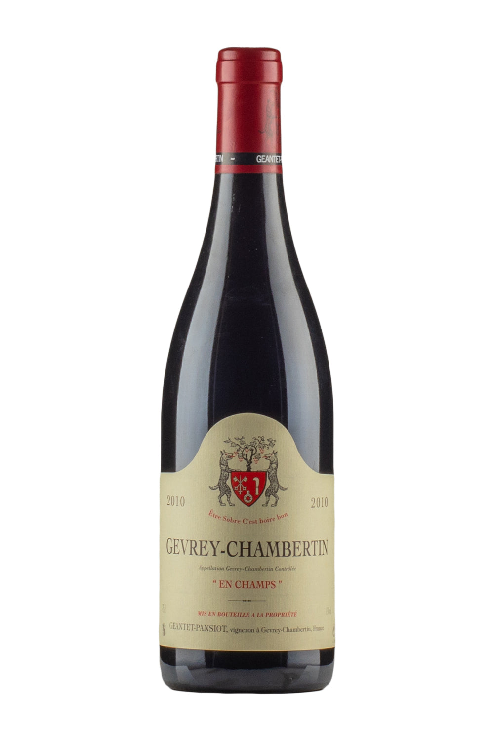 Gevrey Chambertin En Champs Geantet Pansiot 2010