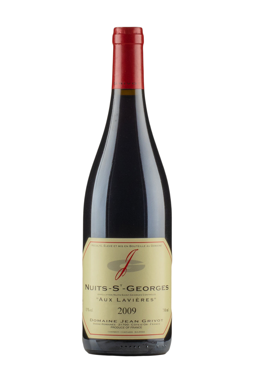 Nuits St Georges Aux Lavieres Jean Grivot 2009