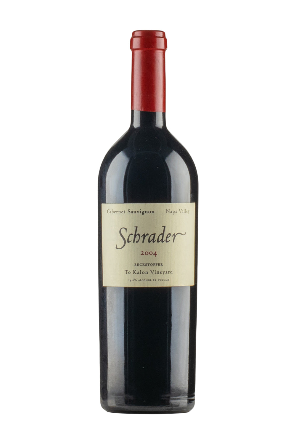 Schrader Beckstoffer To Kalon Vineyard Cabernet Sauvignon 2004