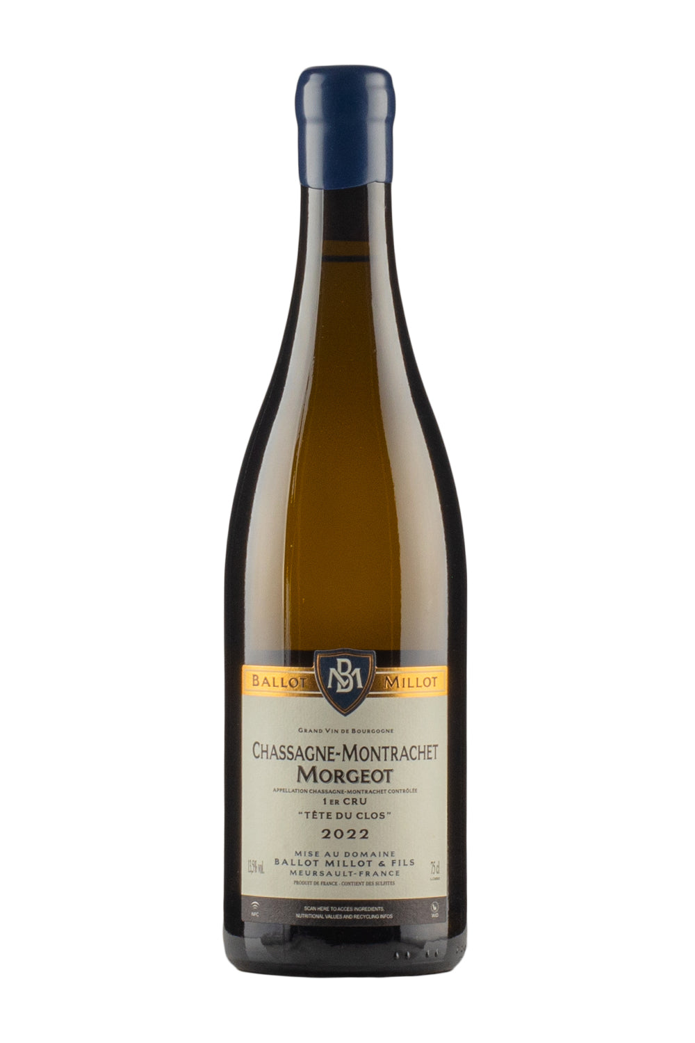 Chassagne Montrachet Morgeot Tete de Clos Ballot Millot 2022