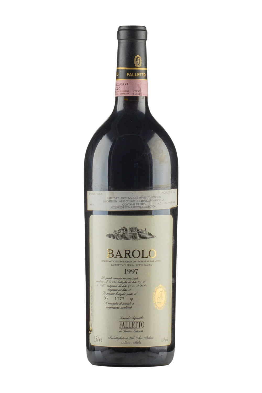 Barolo Falletto di Serralunga Giacosa Magnum 1997