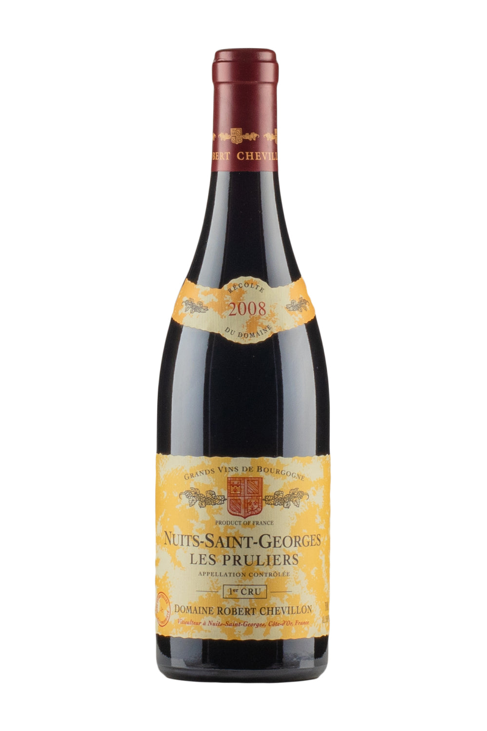 Nuits St Georges Les Pruliers Robert Chevillon 2008