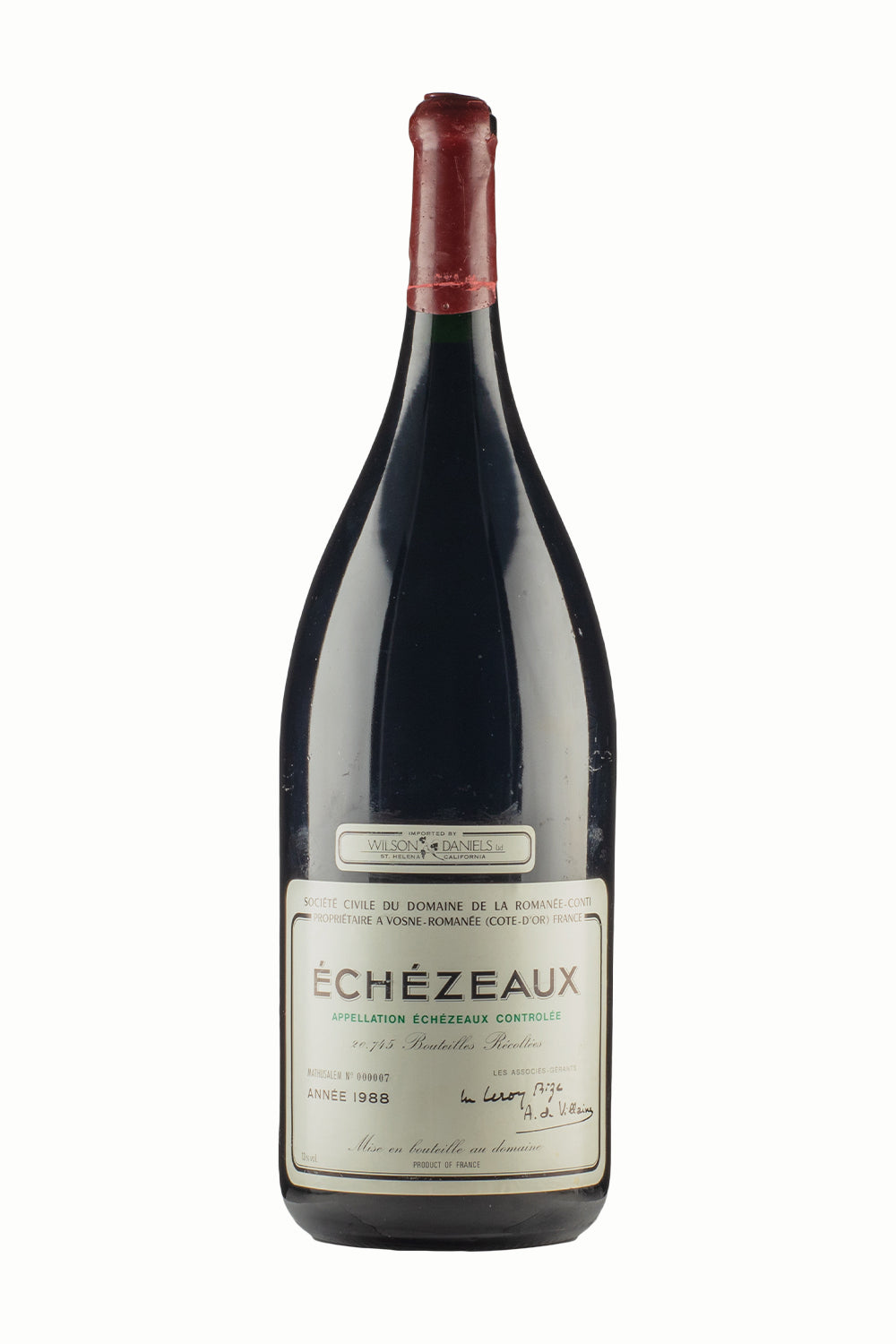 Echezeaux DRC 600cl (Damaged Capsule) 1988
