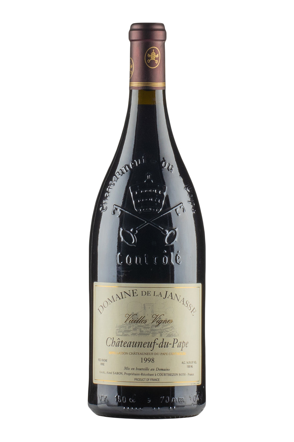 Chateauneuf du Pape Vieilles Vignes Janasse Magnum 1998