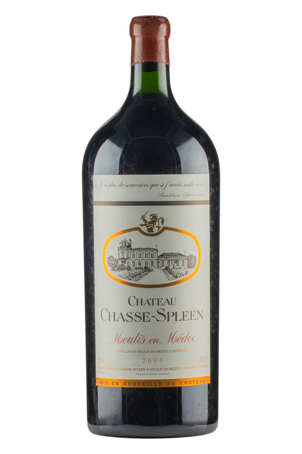 Chasse Spleen 600cl 2000