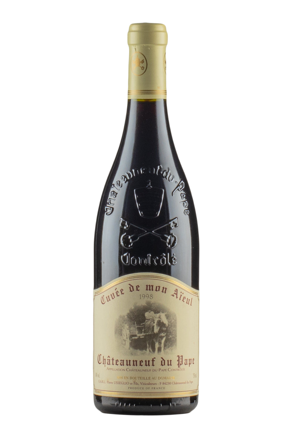 Chateauneuf du Pape Cuvee de Mon Aieul Pierre Usseglio 1998
