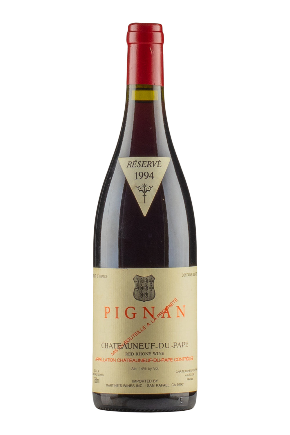 Chateauneuf du Pape Pignan 1994