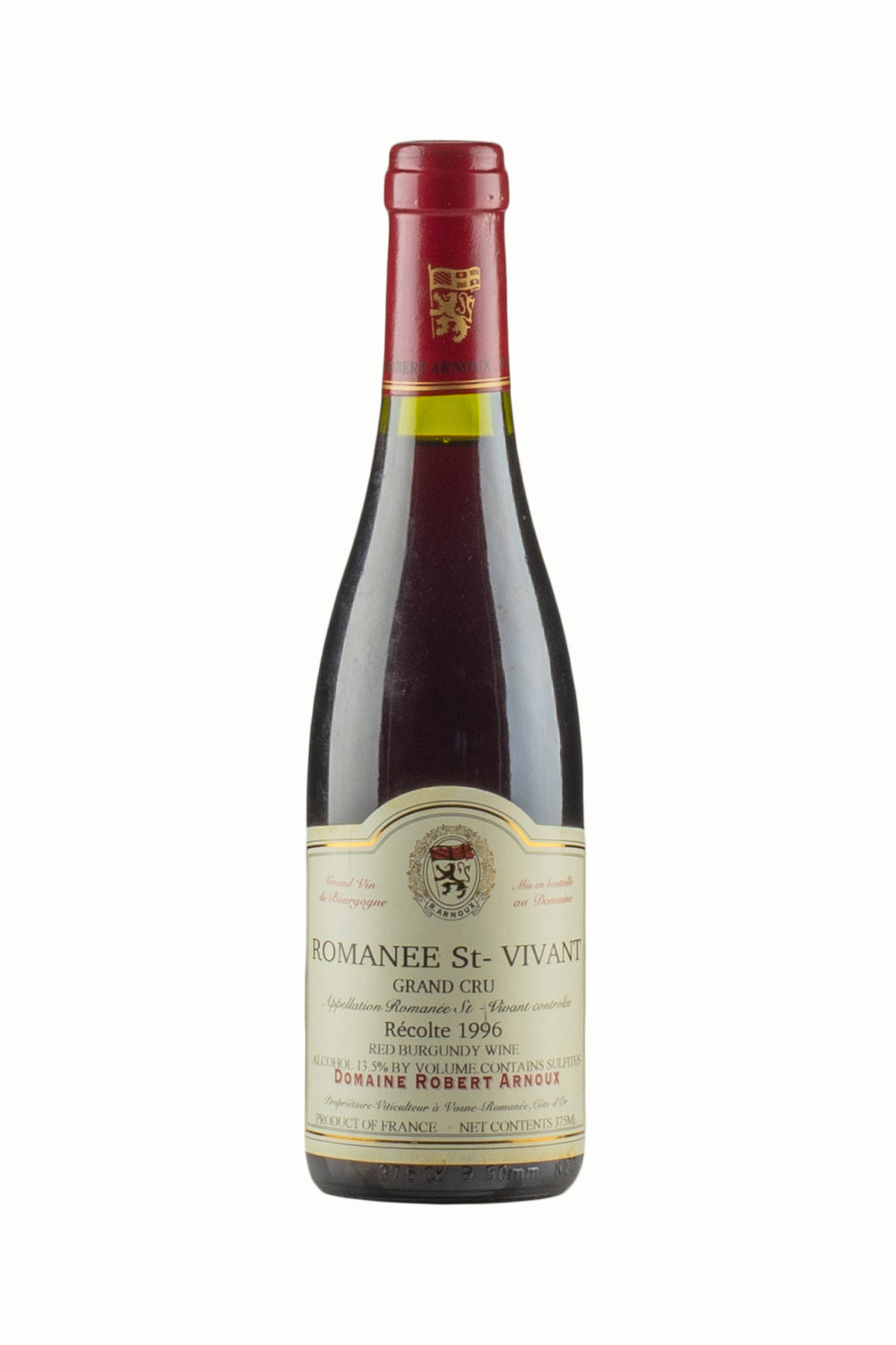 Romanee St Vivant Robert Arnoux Half 1996