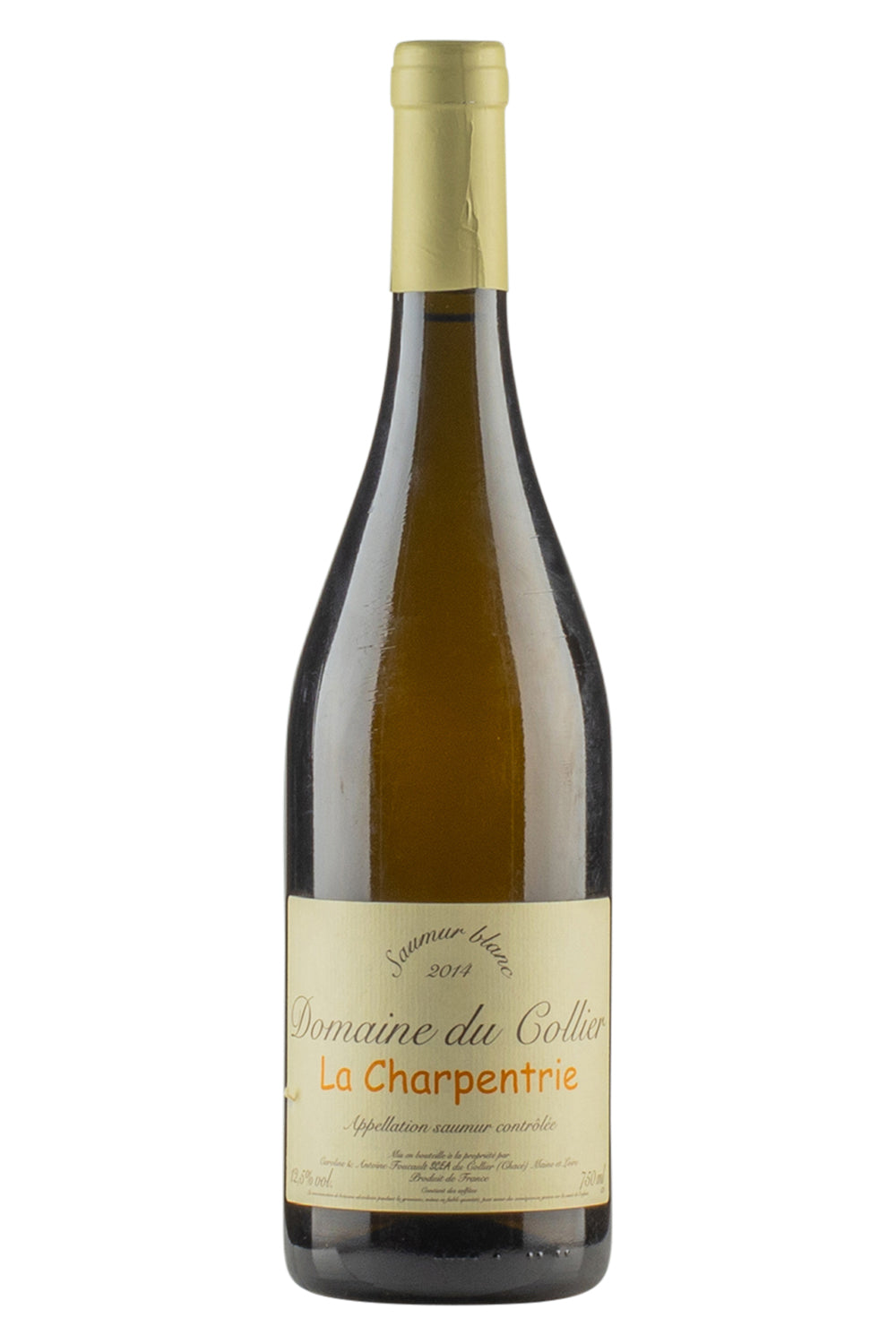 Saumur Charpentrie Blanc Domaine du Collier 2014