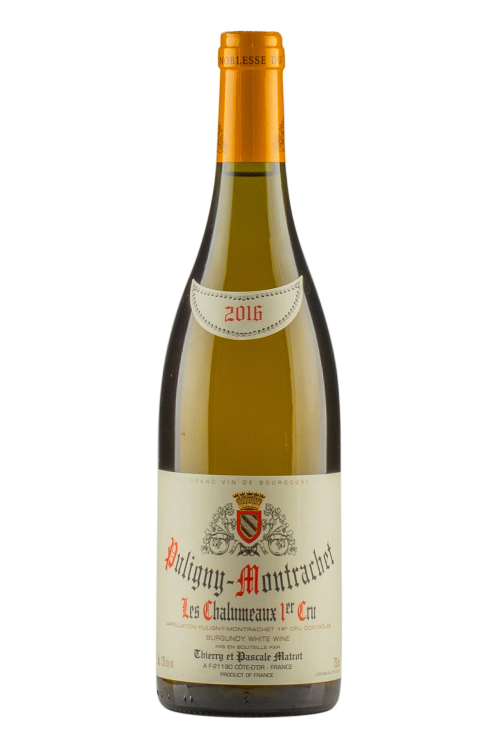 Puligny Montrachet Les Chalumeaux Pierre Matrot 2016