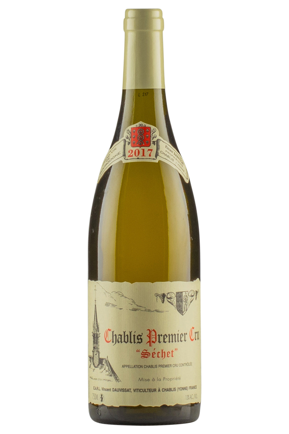 Chablis Sechet Vincent Dauvissat 2017