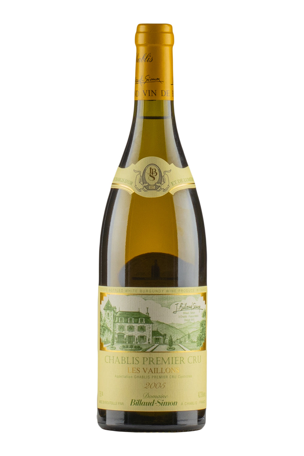 Chablis Vaillons Billaud Simon 2005