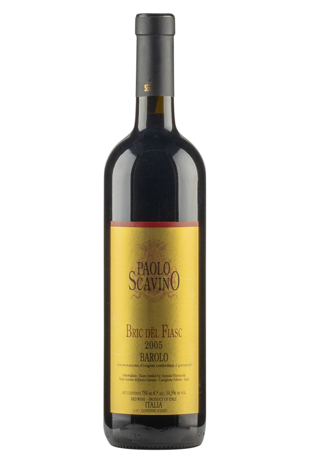 Barolo Bric del Fiasc Paolo Scavino 2005