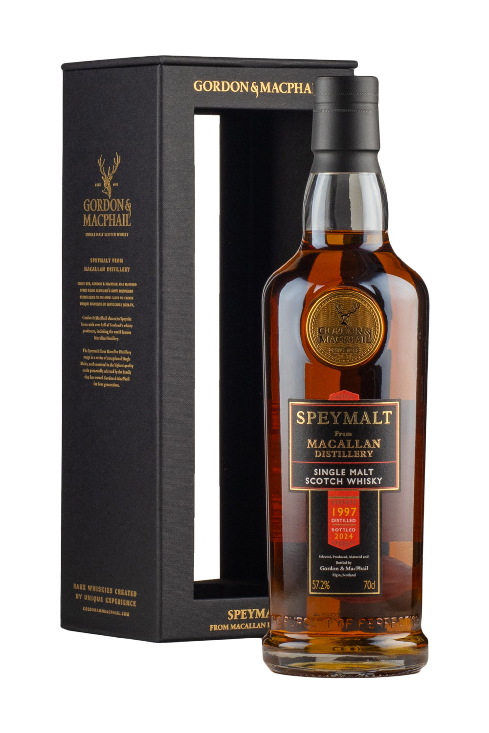 Macallan 27 Year Old Refill Boutbon Cask Speymalt Gordon & MacPhail 1997