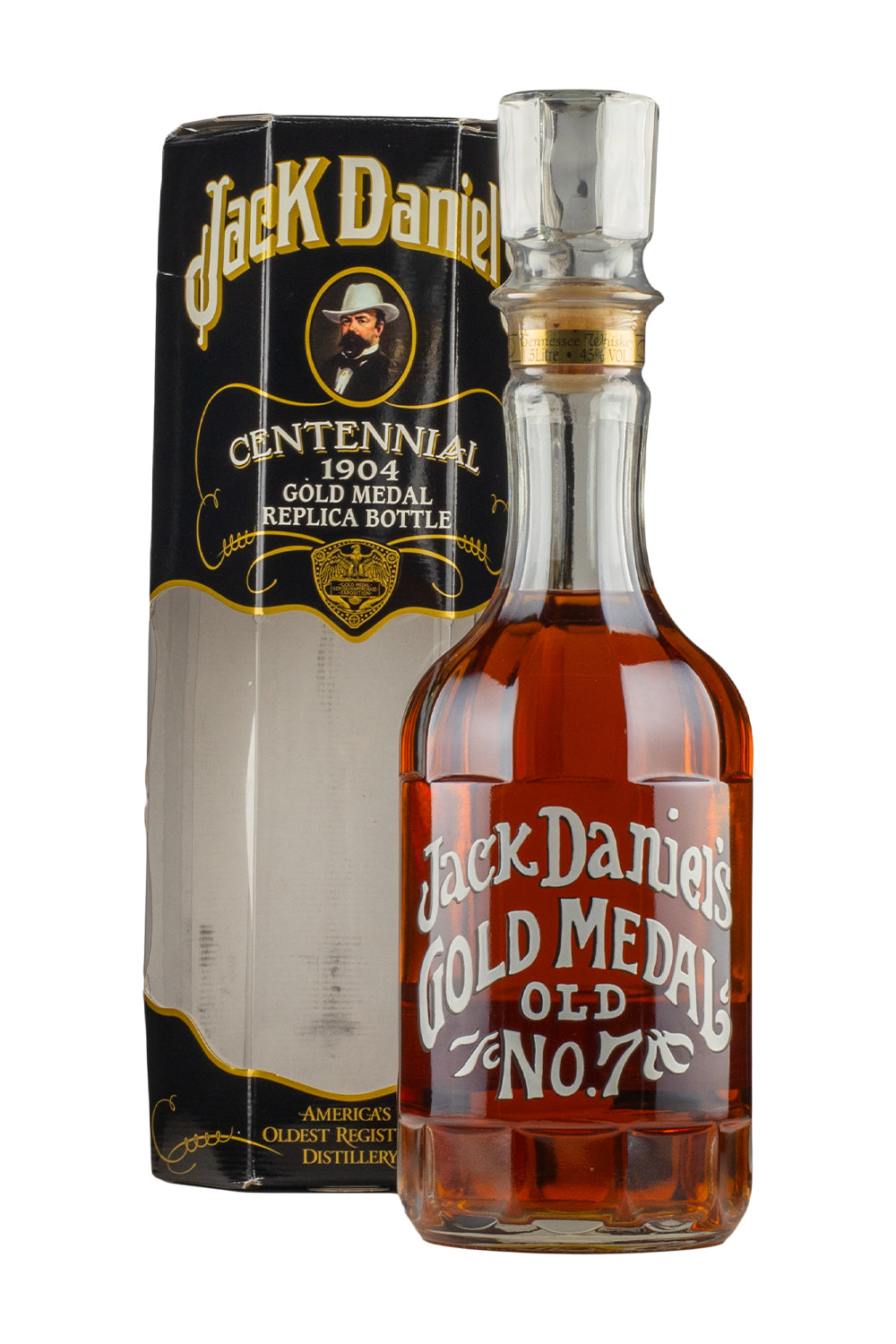 Jack Daniel`s `1904` Gold Medal Replica 100th Anniversary
