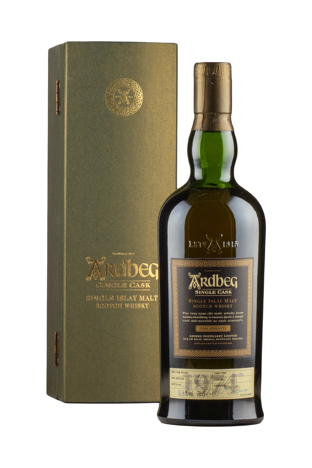 Ardbeg 31 Year Old Single Bourbon Cask #2751 1974