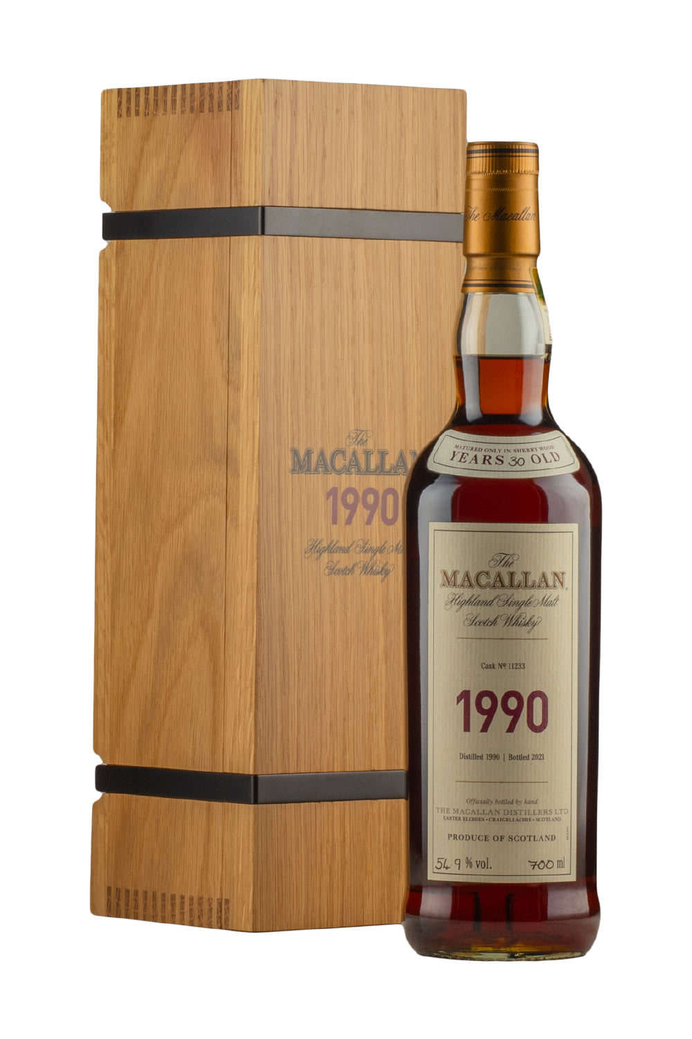Macallan 30 Year Old Fine and Rare Cask 11233 1990