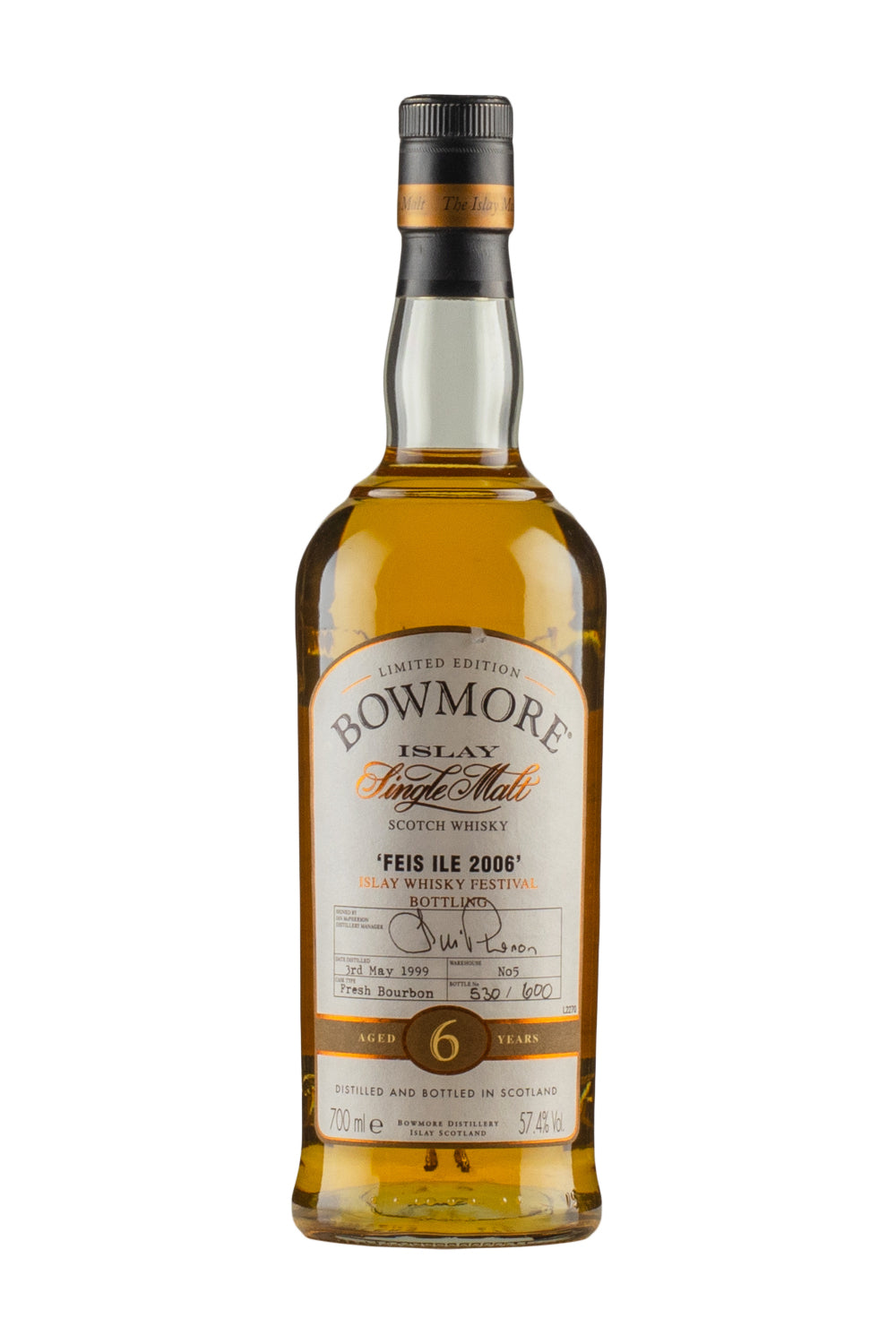 Bowmore 6 Year Old Feis Isle 1999