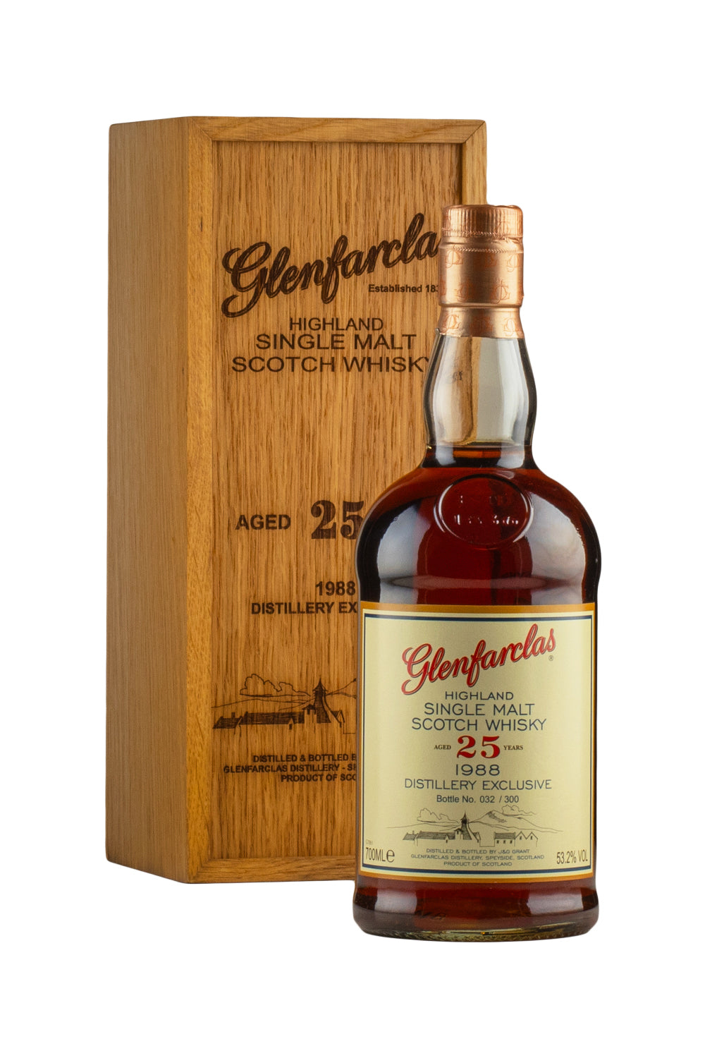 Glenfarclas 25 Year Old Distillery Exclusive 1988
