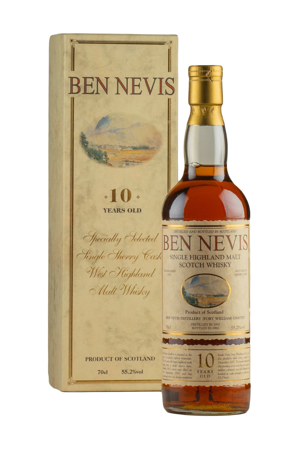 Ben Nevis 10 Year Old Sherry Cask 1992
