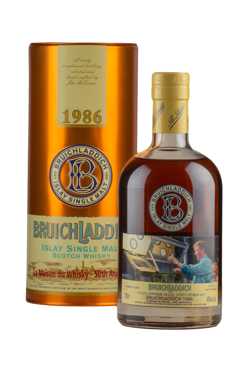 Bruichladdich 19 Year Old Fresh Sherry Butt #2 1986