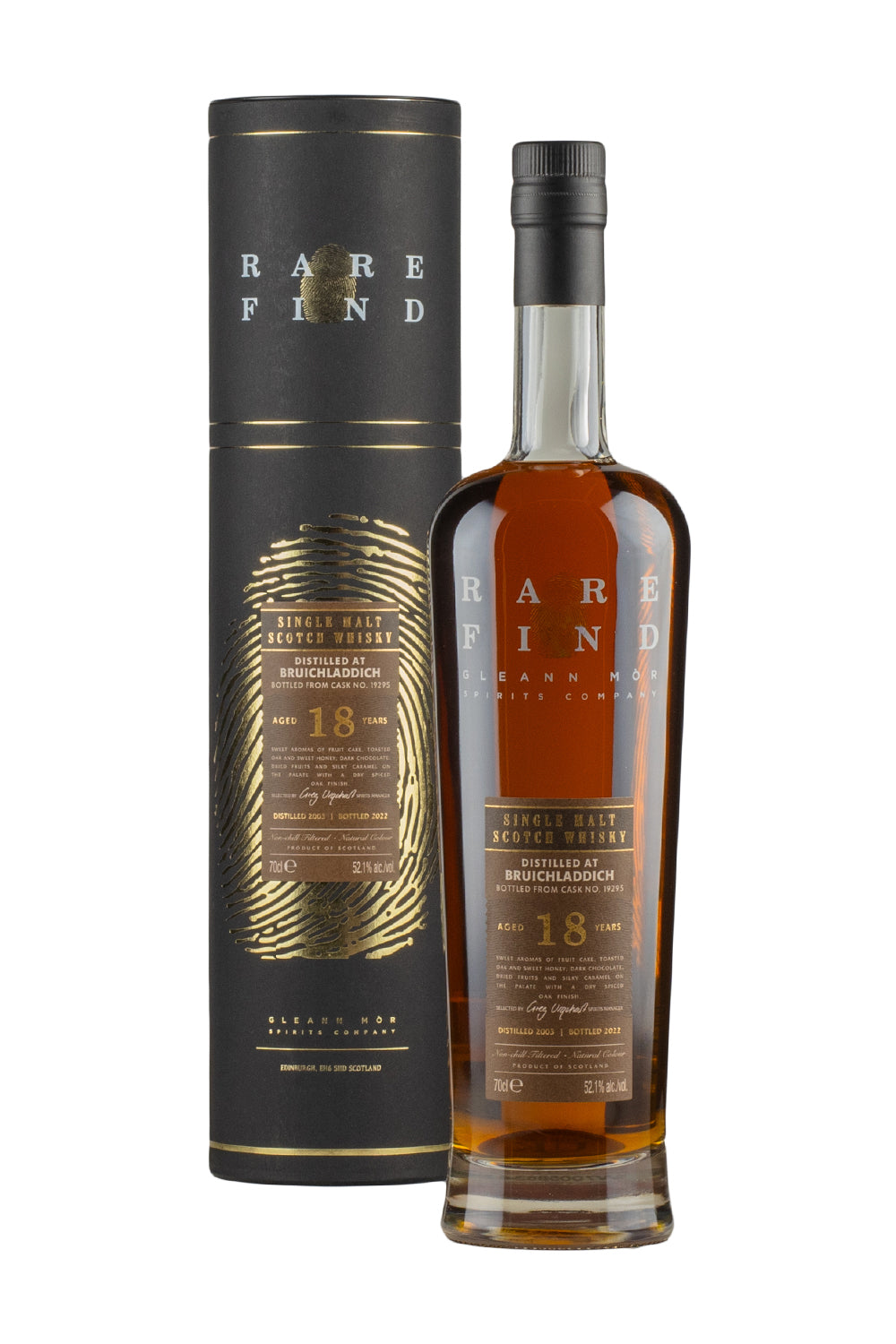 Bruichladdich 18 Year Old Single Sherry Cask #19295 Rare Find 2003