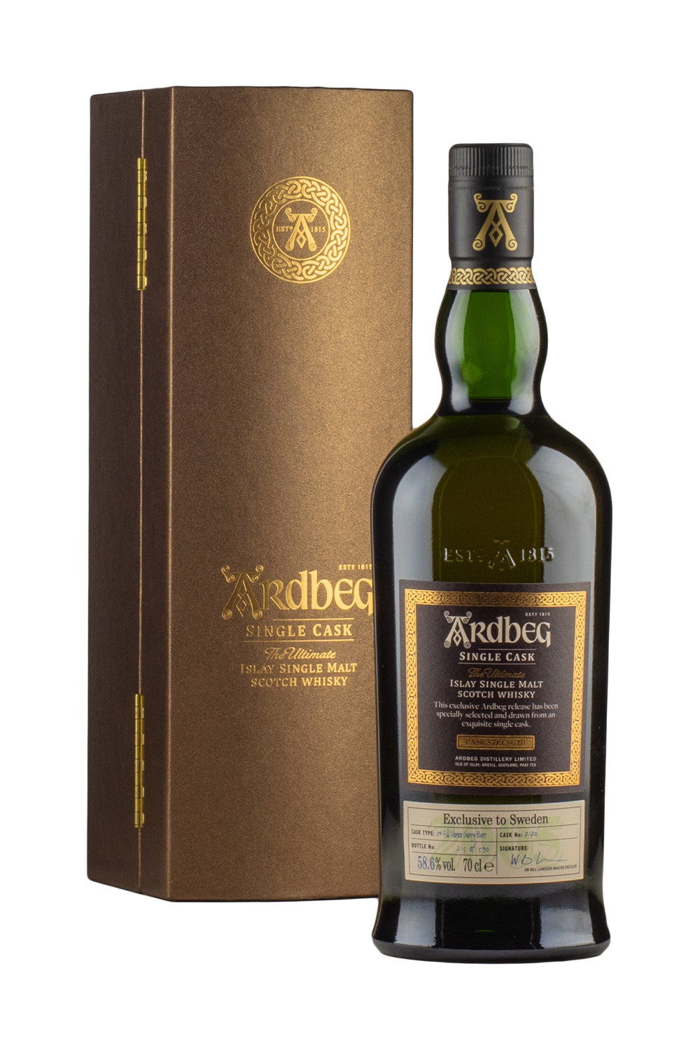 Ardbeg 15 Year Old Single Sherry Cask #7170 for Sweden 2006