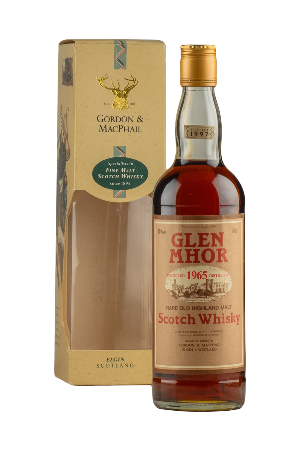 Glen Mhor Gordon and MacPhail (Bottled 1997) 1965