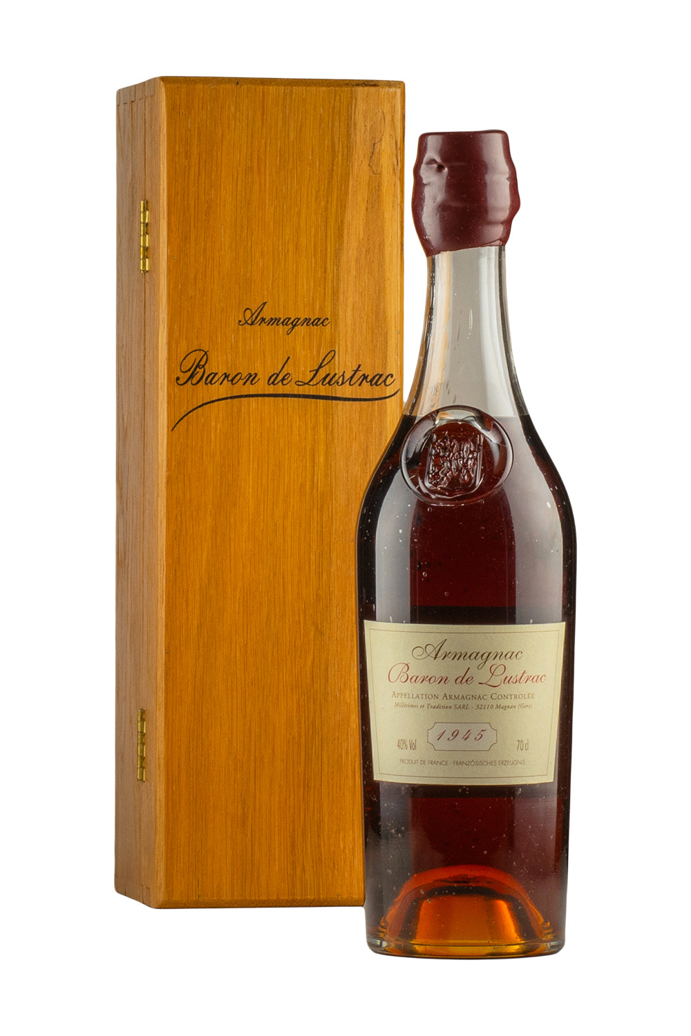 Baron de Lustrac Vintage Armagnac 1945