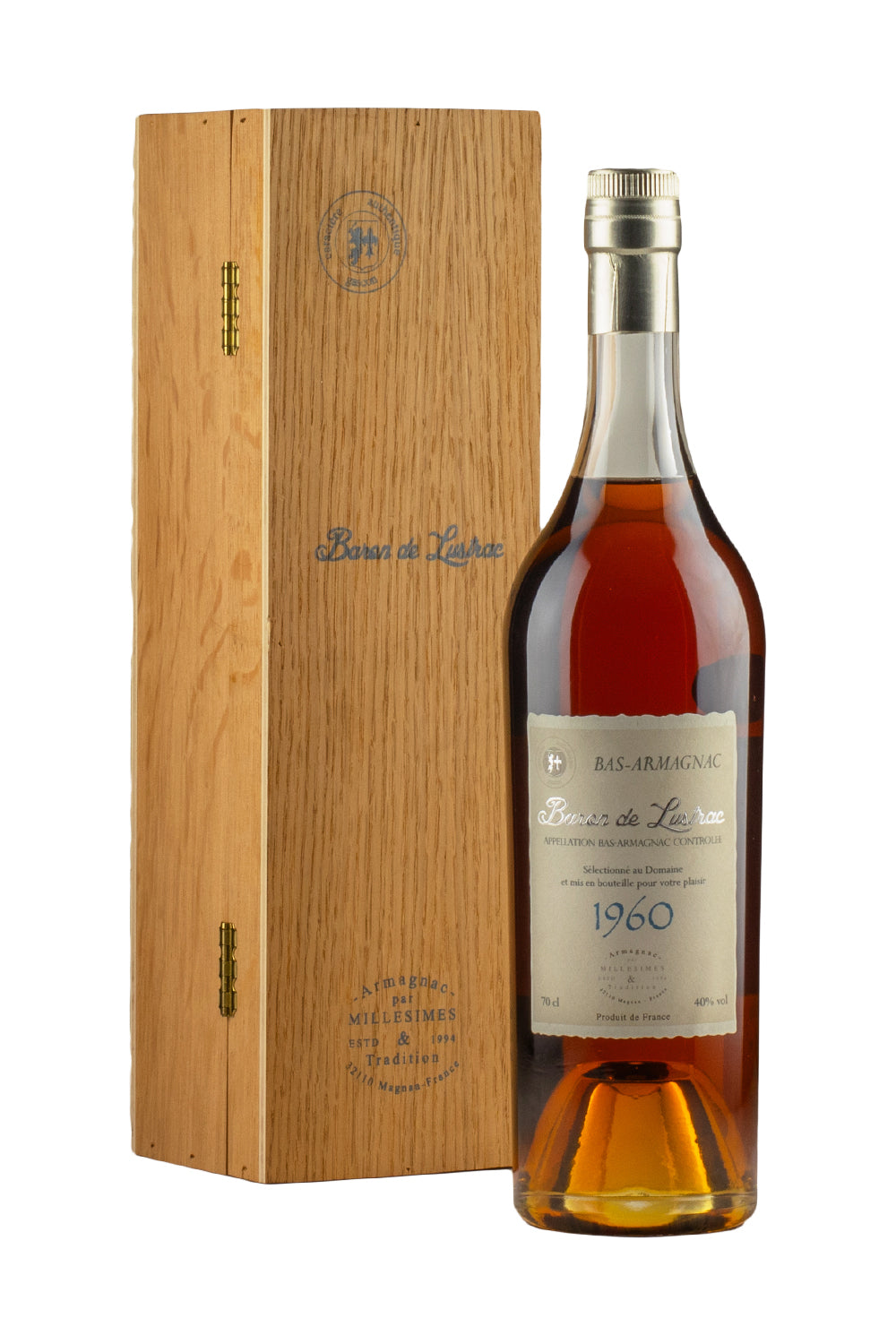 Baron de Lustrac Vintage Armagnac 1960