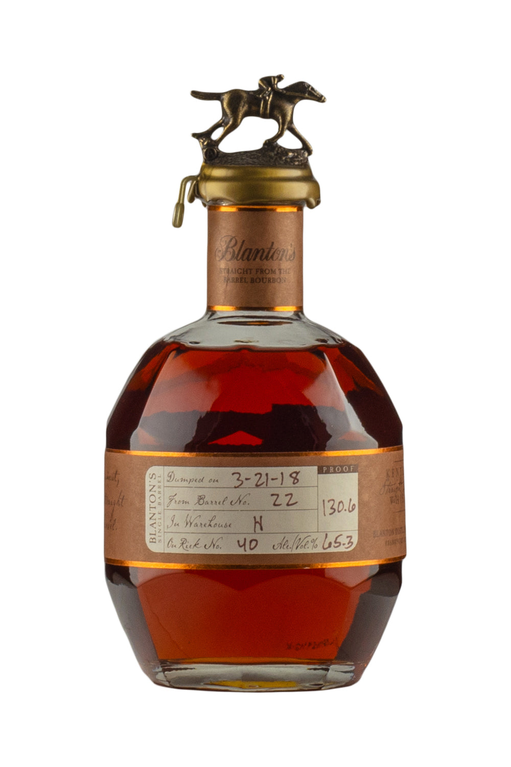 Blanton`s Straight from the Barrel (Dumped 2018)