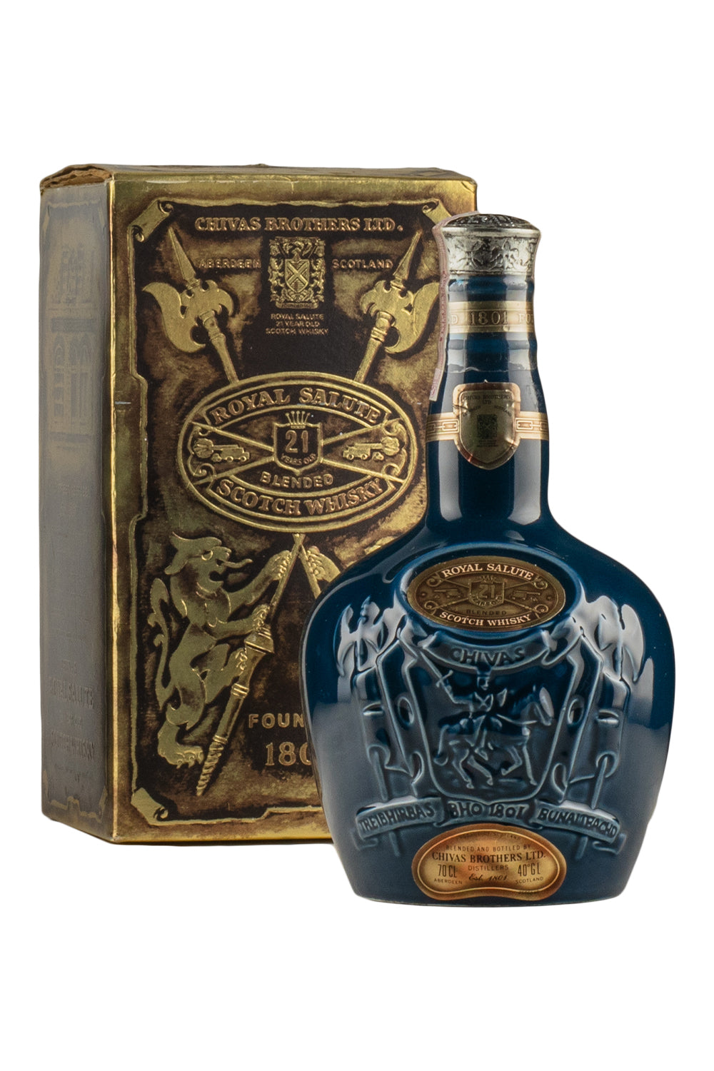 Royal Salute 21 Year Old Sapphire Flagon c. 1990s