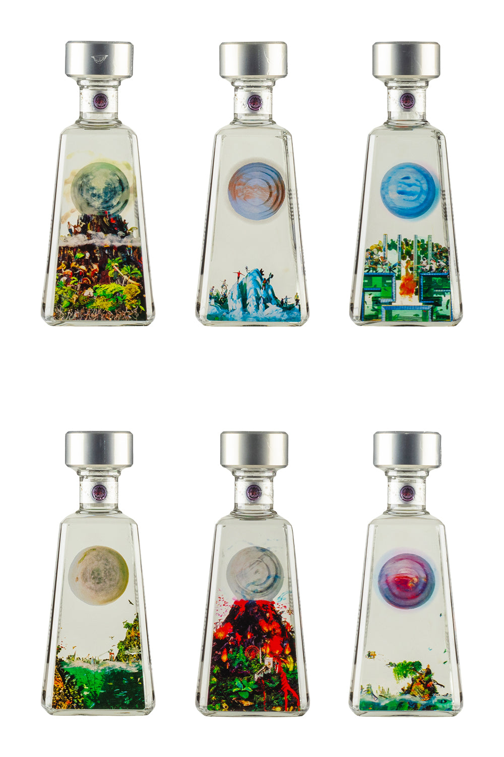 1800 Blanco Essential Artists Series Dustin Yellin Six Bottle Set 2023